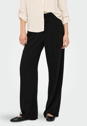 ONLSIESTA GERADE GESCHNITTEN - Pantalon classique - black