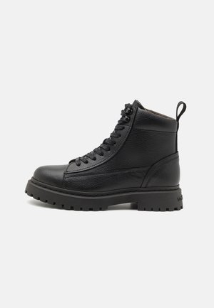 Tommy Jeans WARM LINING BOOT - Schnürstiefelette - black