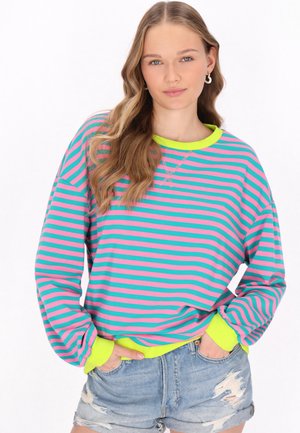 Bluză de molton - multicolor