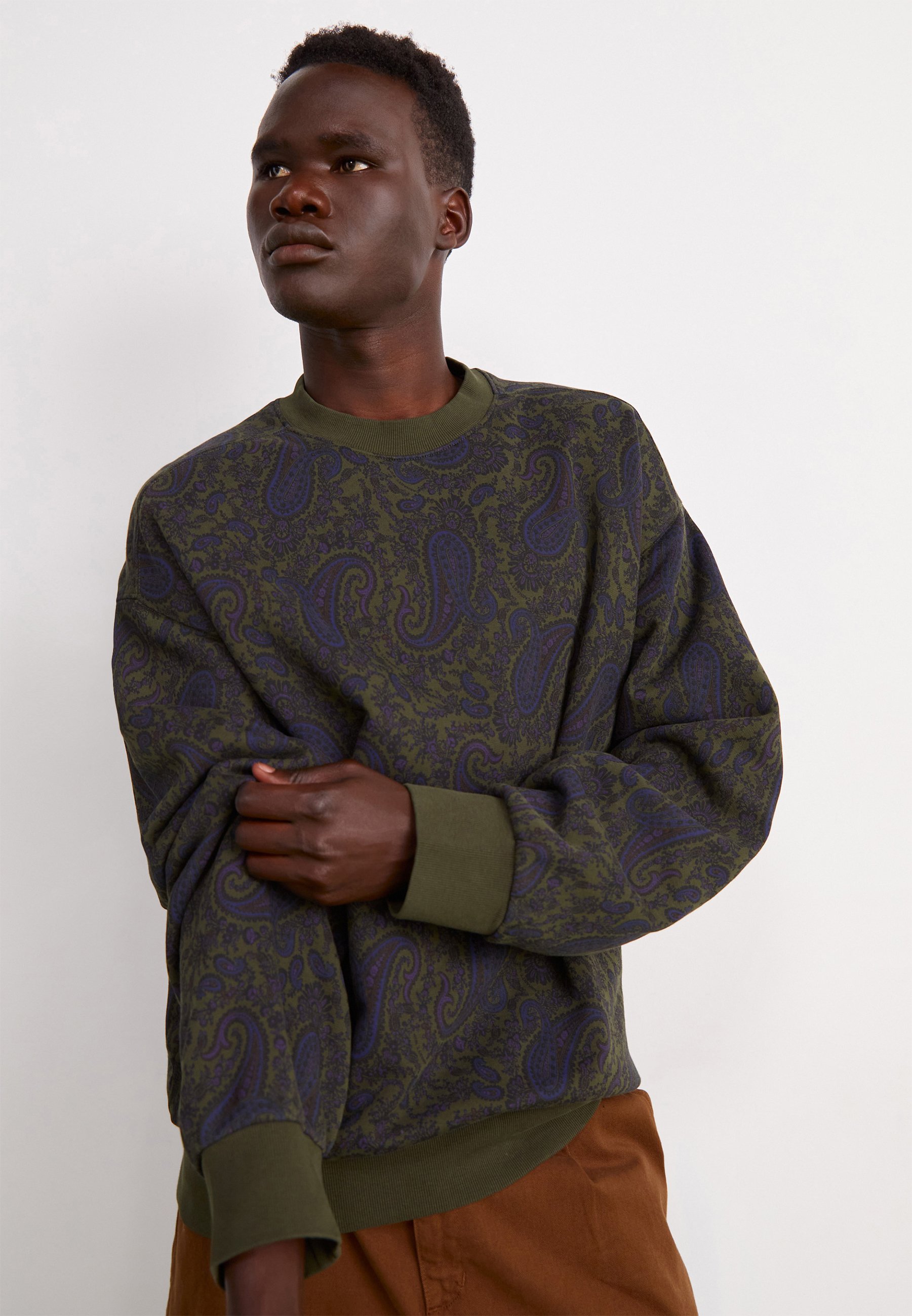 Carhartt WIP PAISLEY - Sweatshirt - green - Zalando