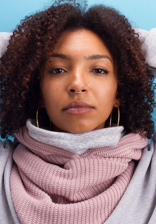 Schlauchschal - rosé