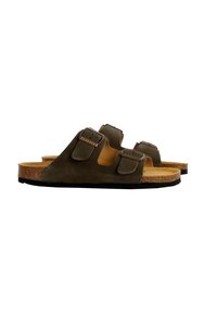 PLAKTON BETA - Mules - castor vert
