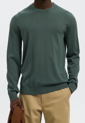 Jersey de punto - dark green