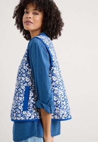 Seasalt Cornwall SAMSON HILL - Liivi - blue zennor blooms ink