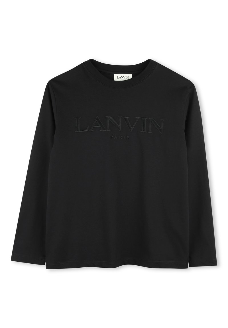 LANVIN T-shirt à manches longues - black