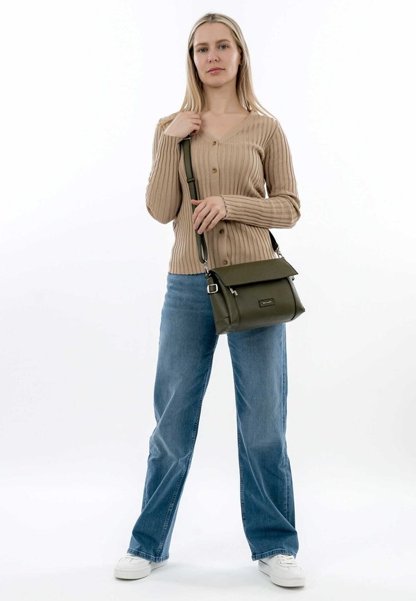 UMHÄNGE GERLINDE - Umhängetasche - oliv