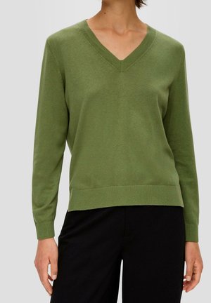 Jersey de punto - dark green