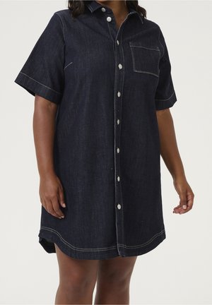 Spijkerjurk - dark-blue denim