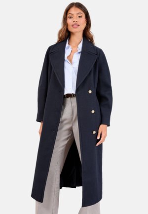 Lipsy REGULAR FIT - SINGLE OVOID SLEEVE BREASTED LONGLINE - Manteau classique - navy
