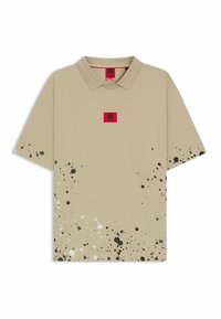 HUGO DLAWNO SLAWN IN - Camiseta estampada - beige nine