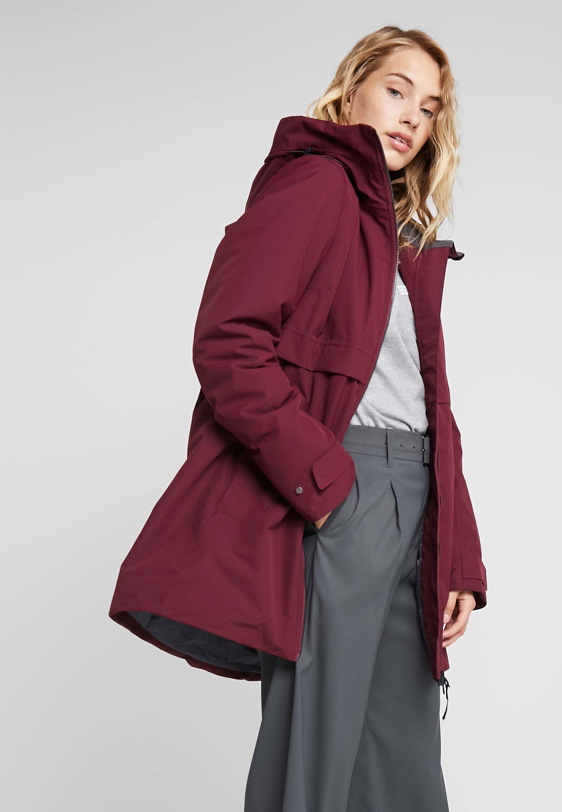 Didriksons HELLE Parka anemon red Zalando.no Didriksons HELLE Parka anemon red Zalando.no