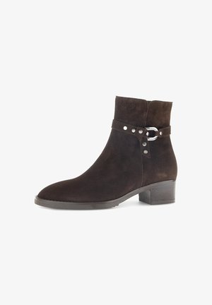 Gabor, ELEGANTE - Cowboy-/Bikerstiefelette - braun