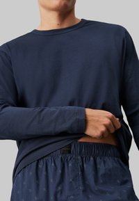 Calvin Klein SET - Pigiama - ink top  diamond logo ink  btm