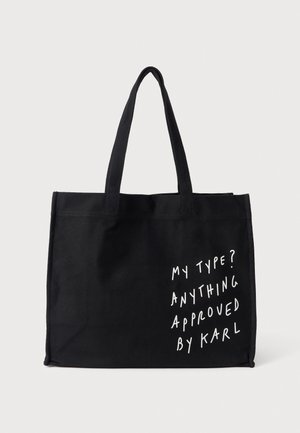 Karl Lagerfeld Jeans, X PT - Чанта за пазаруване - black
