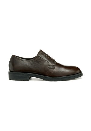 Zakelijke veterschoenen - coffee