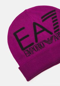 EA7 Emporio Armani MOUNTAIN VISIBILITY BEANIE UNISEX - Berretto - hollyhock/black