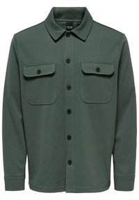 Unselected, grey pinstripe