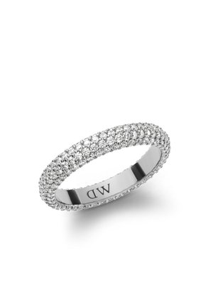 PAVÉ CRYSTAL - Sormus - silver-coloured