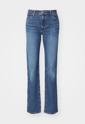 Wrangler SUNSET - Egyenes szárú farmer - dark wash