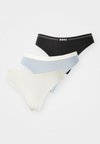 BRIEF 3 PACK - Kratke gaće - dark blue/white/black
