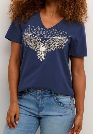 T-shirts print - dark blue