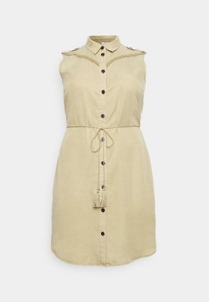 ONLY Curve, ONCARIZONA BELT - Skjortekjole - aloe