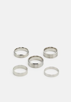 5 PACK - Ringar - silver-coloured