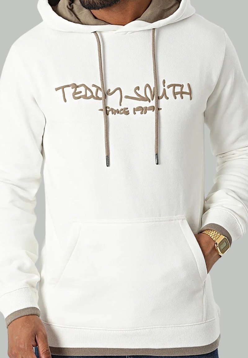 Teddy Smith Sweat Blanc A Capuche Sweat Blanc Garçon Teddy Smith
