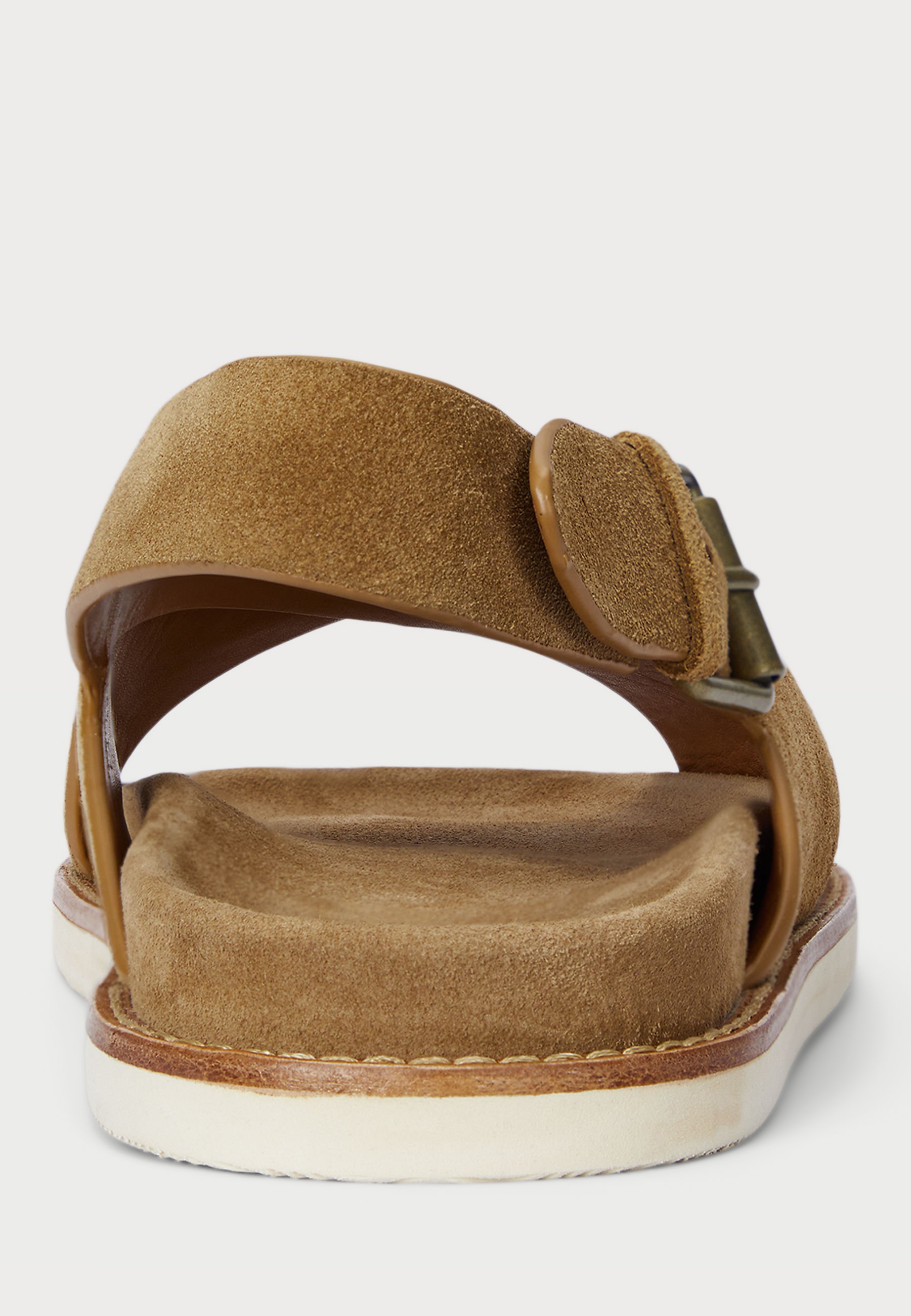 Polo Ralph Lauren ZANE SUEDE SANDAL - Sandals - desert tan/sand