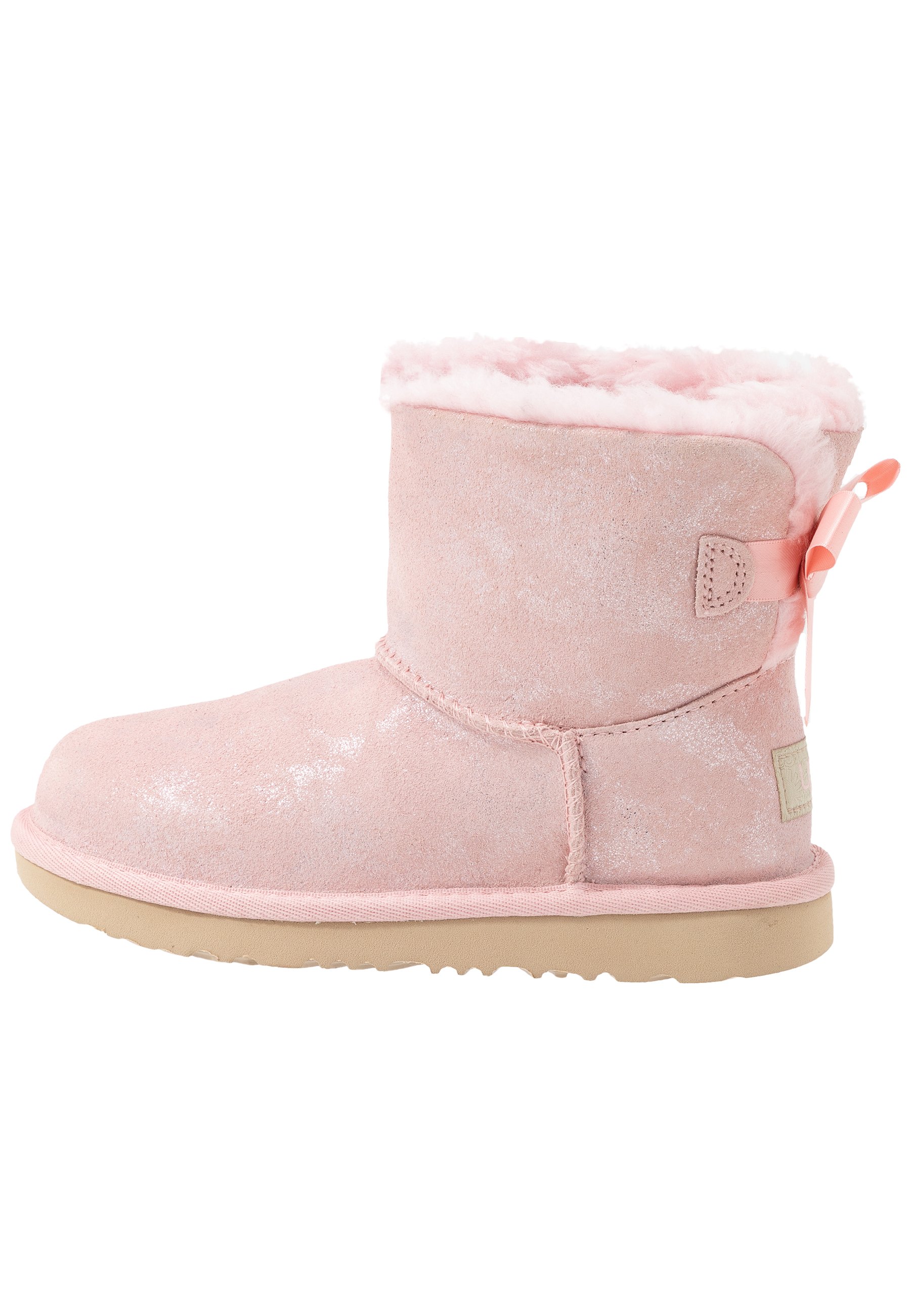 rose gold bailey bow uggs
