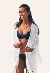 TASSEL COVER UP - Strandaccessoire - white