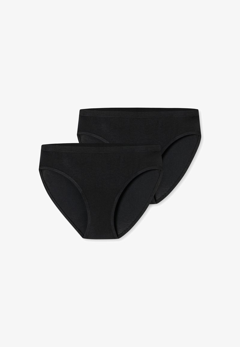 Schiesser 2 PACK - Trusser - schwarz