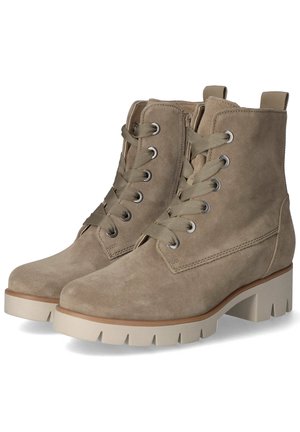 Gabor Platform ankle boots - khaki
