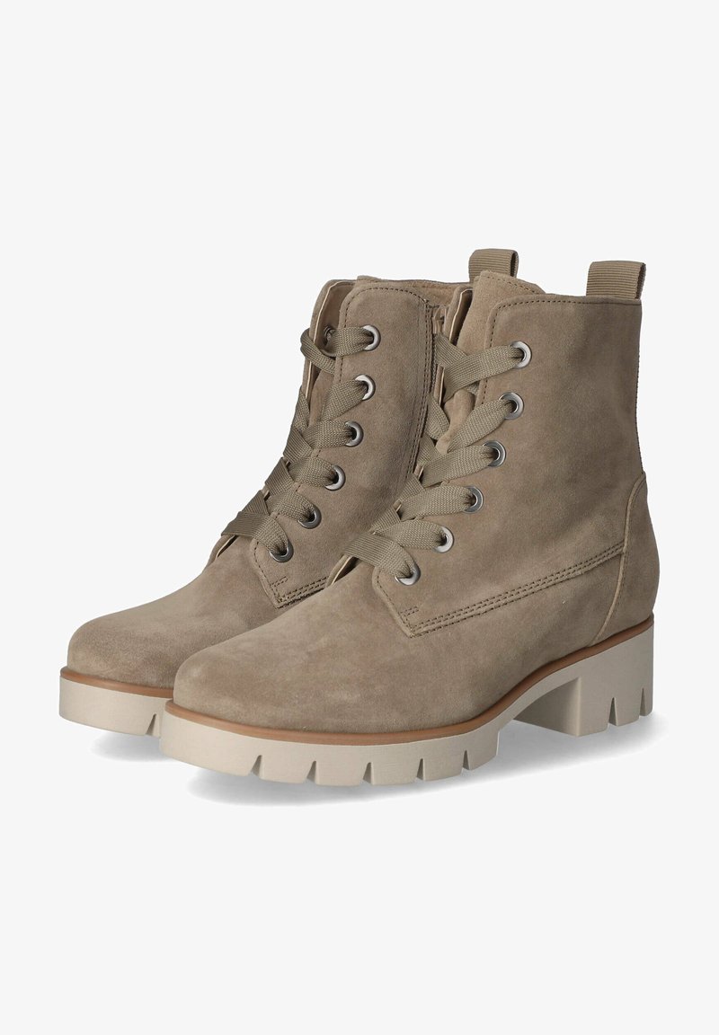 Gabor Platform ankle boots - khaki