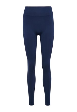 SEAMLESS HIGH WAIST - Lauftights - dress blues