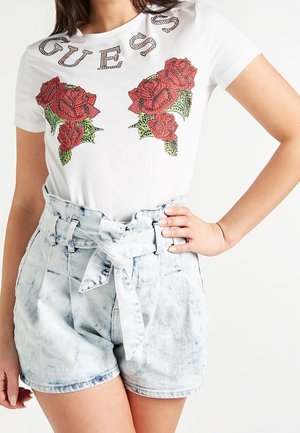 T-shirt con stampa - white