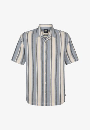 Petrol Industries, MEN SHIRT SHORT SLEEVE AOP - Skjorter - marble blue