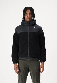 K-Way Giacca in pile - black