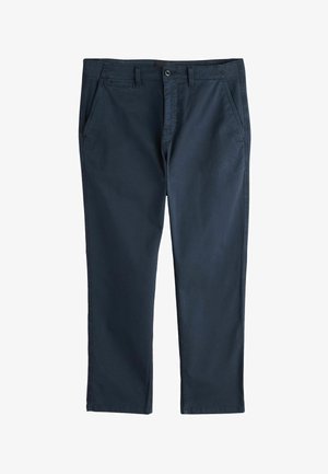 Next, REGULAR FIT - AUTHENTIC WASHED CHINO TROUSERS . - Nohavice - blue