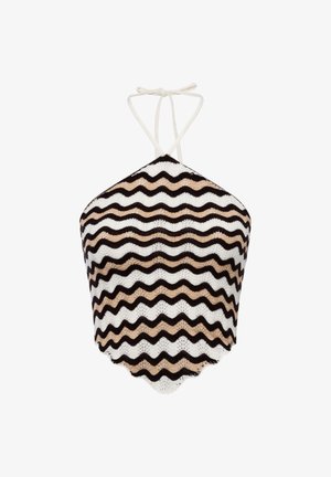 NOISY MAY NMSADIE - Débardeur - beige ecru