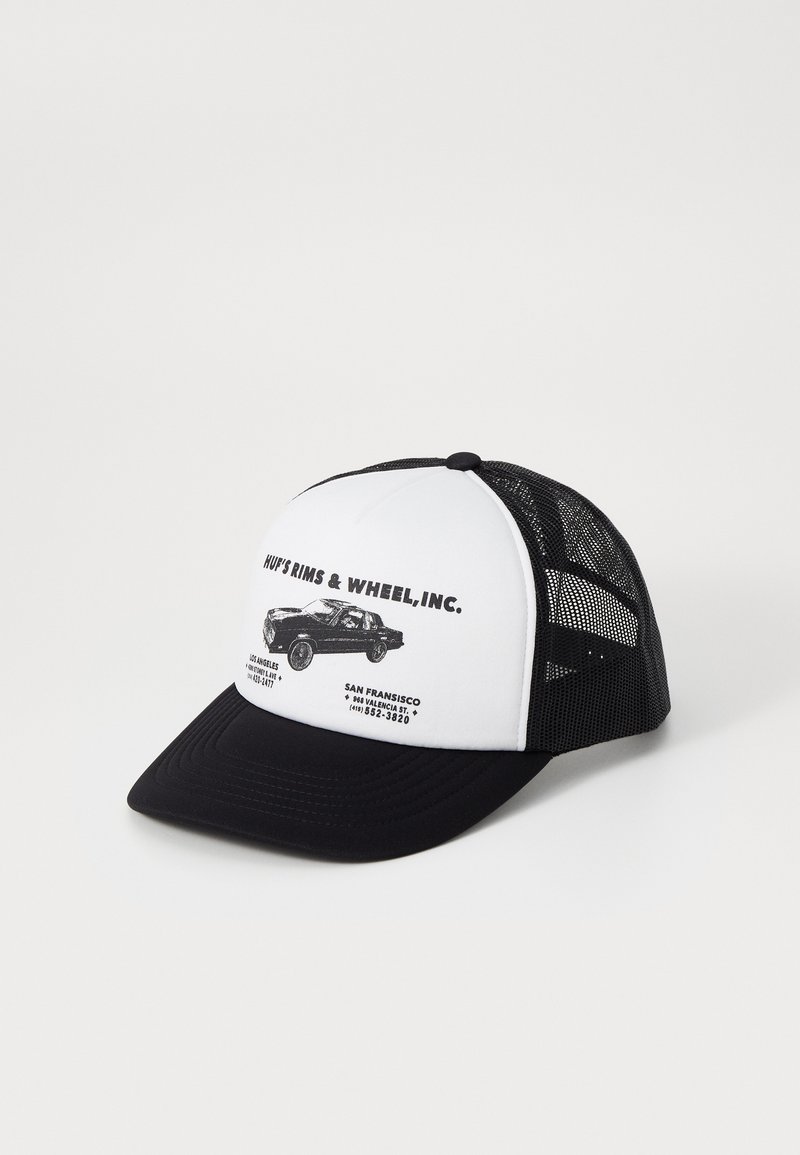HUF RIM WHEELS TRUCKER UNISEX - Kepuraitė - black