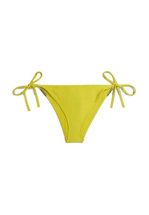 Calvin Klein Swimwear STRING SIDE TIE - Bikini apakšdaļas - lemonade yellow