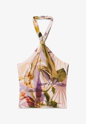 Guess, SL ANNETTE HALTER TOP - Débardeur - blumenmuster