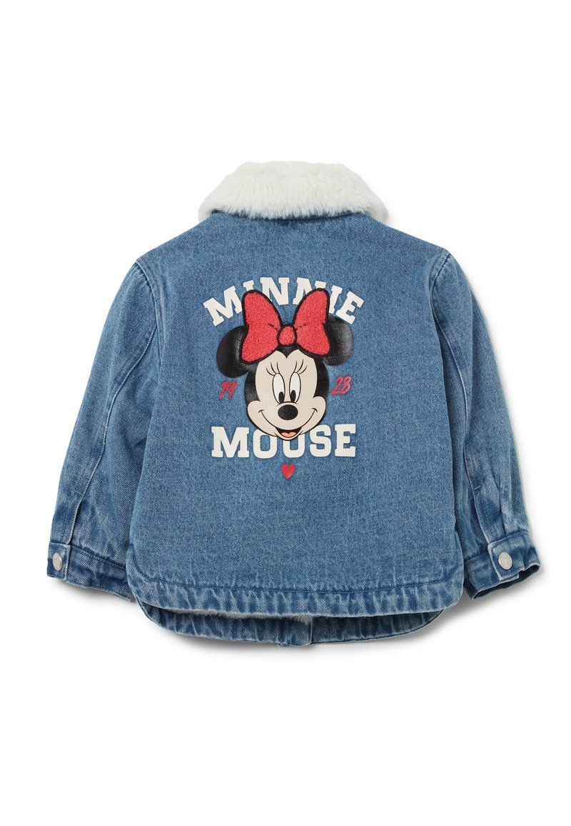 Veste Fille Grise Avec Motif Minnie Mouse - Taille 5 Ans (110cm), Occasion Très Bon état