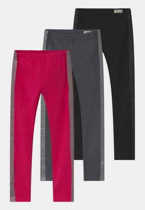 3 PACK - Legging - pirate black