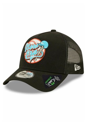 REPREVE AFRAME HERITAGE - Cap - black