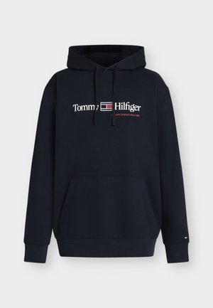 Tommy Hilfiger, GRAPHIC - Jersey con capucha - navy blue
