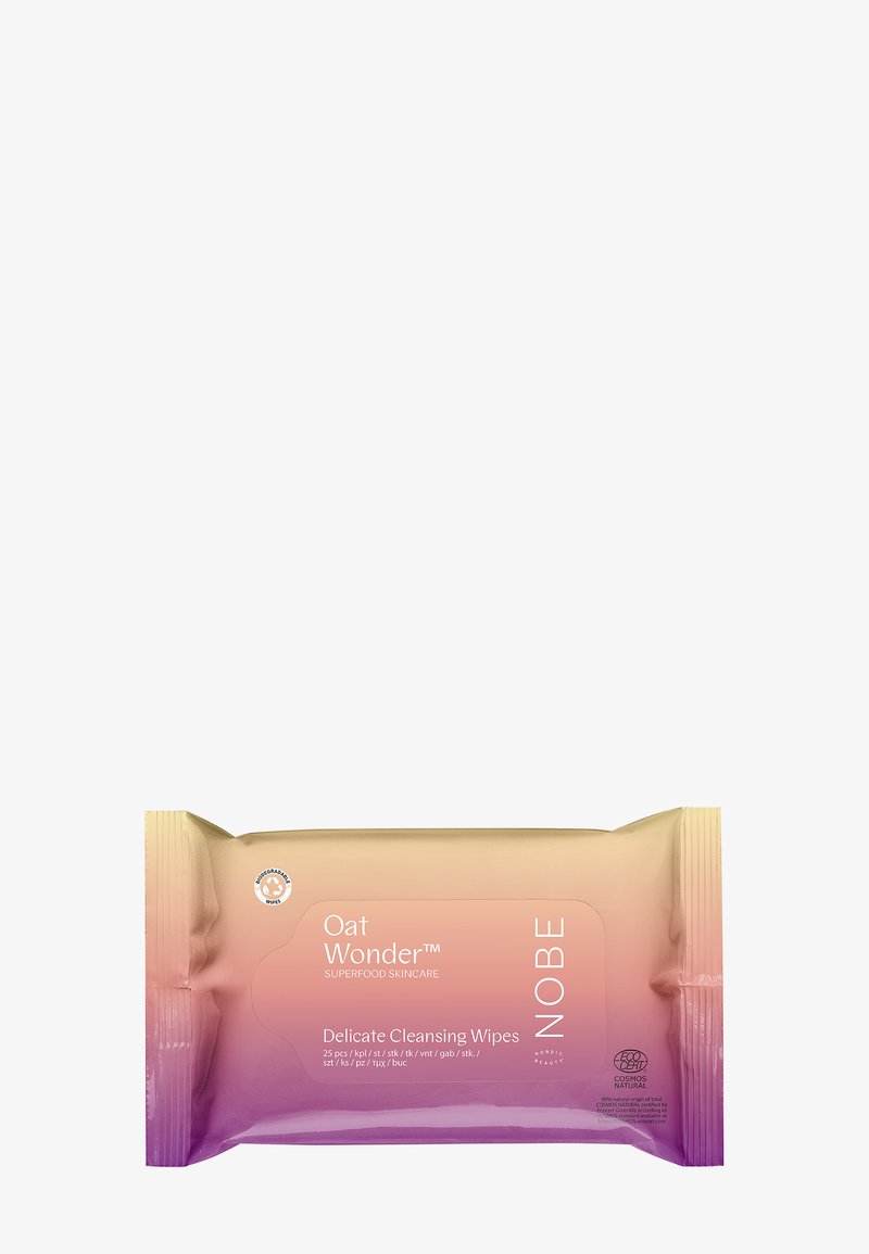 NOBE Nordic Beauty - OAT WONDER® DELICATE CLEANSING WIPES - Detergente, Ingrandire