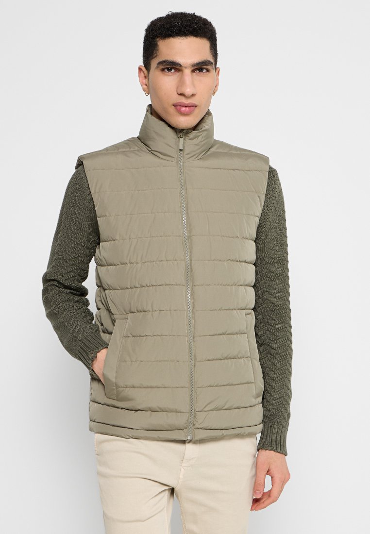 Selected Homme Bodywarmer olijfgroen Selected Homme Bodywarmer olijfgroen