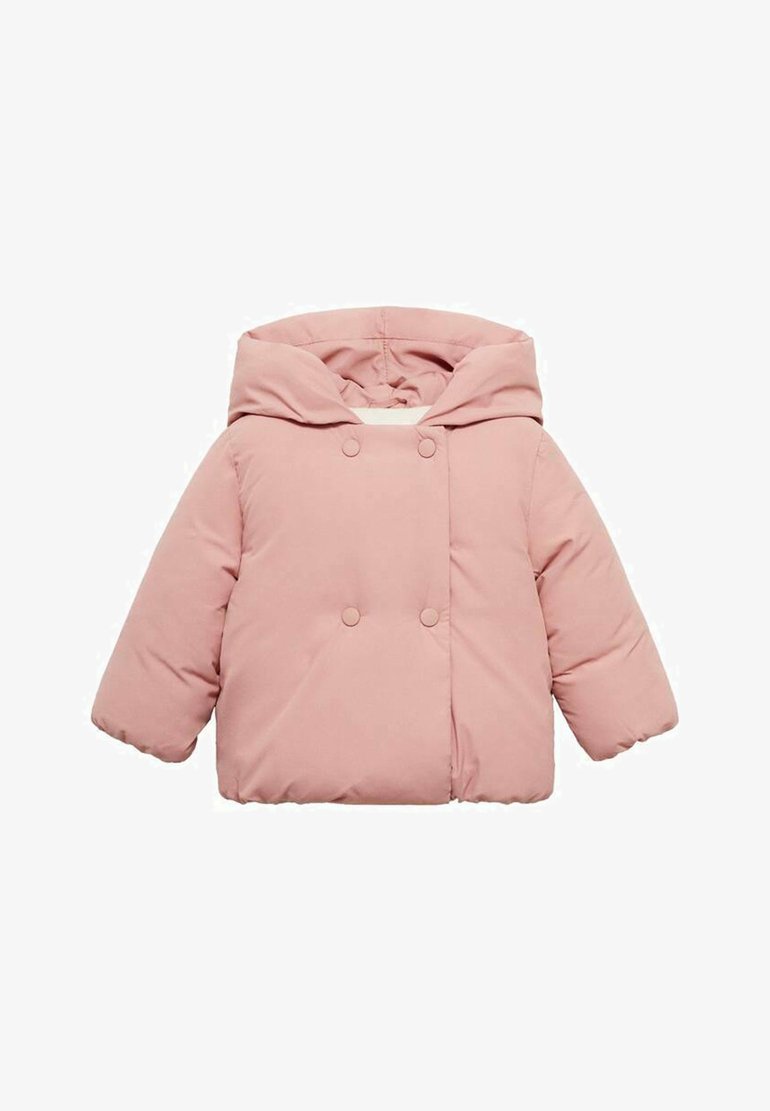 Mango Kids Jachetă de iarnă - pink